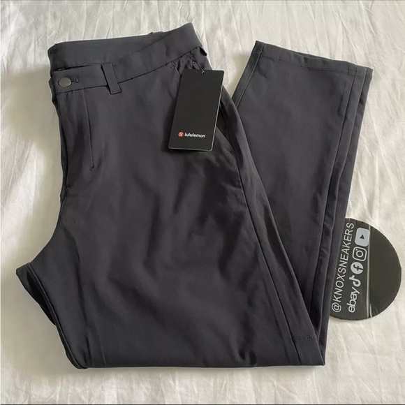 lululemon athletica Other - Lululemon Commission Pant Slim 34"L Warpstreme OBSI Obsidian Black Men's Size 31